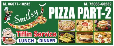 Treat yourself to a burger at Smiley pizza