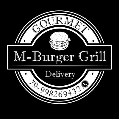 A representação visual da marca do MBG Hamburgueria