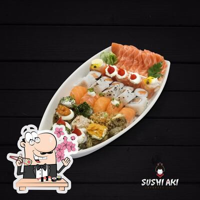 Experimente diversas opções de sushi