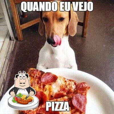 Comida em Medalha Pizzas