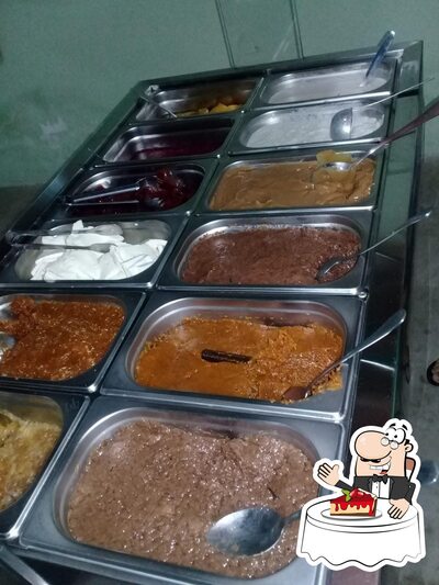 Restaurante Tempero Caipira provê uma gama de sobremesas