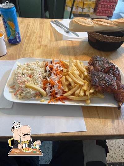 Plats à O Poulet Braise