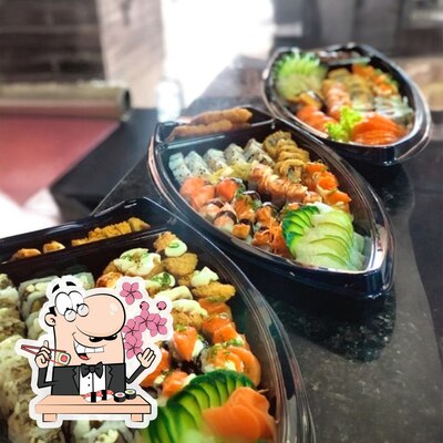 Presenteie-se com sushi no SUSHI EM KSA SAMAMBAIA