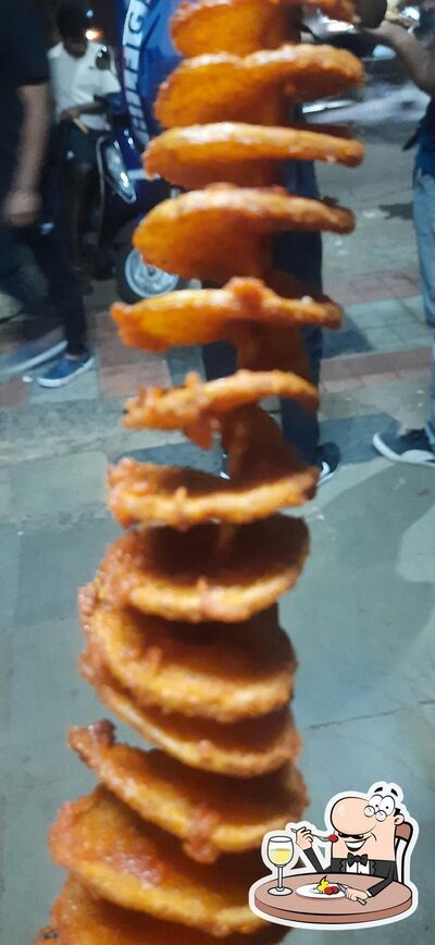 Food at A J FastFood Center
