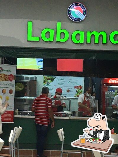 Comida em Labama Restaurante