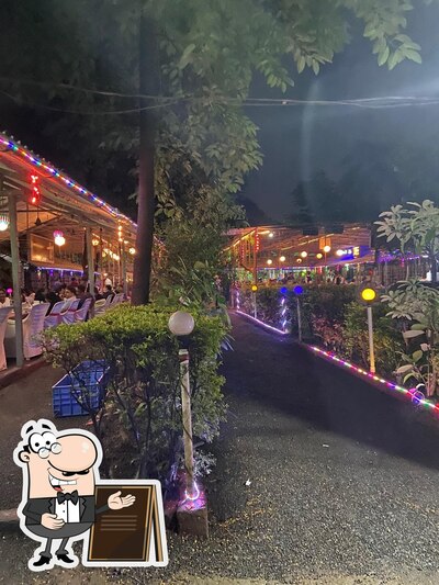 You can get some fresh air outside Yash Garden Family Restaurant & Bar