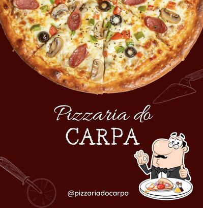 Consiga pizza no Pizzaria do Carpa