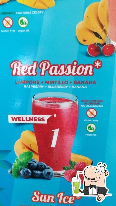 Puoi ordinare un drink dal menu