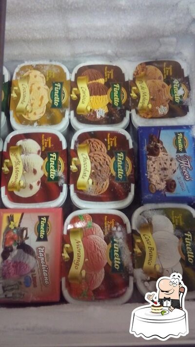 Venha experimentar as opções doces