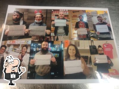Gli interni di Trattoria da Franca