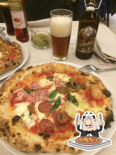 A Pizzeria Da Spillo, puoi ordinare una bella pizza