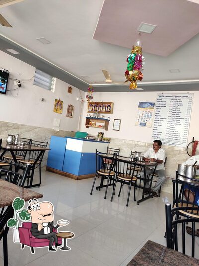 The interior of அன்னபூர்ணா மெஸ் ( நந்திதா கேட்டரிங் சர்வீஸ்)