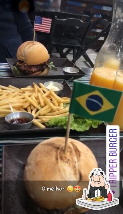 Experimente fritas no Tripper Burger