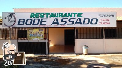 Você pode espairecer no exterior Restaurante Bode Assado