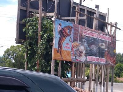 Aqui está a publicidade do Restaurante São Marcos