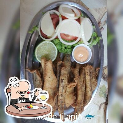 Platos en Bar do peixe Leme SP