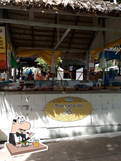 Comida em Barraca Da Jo