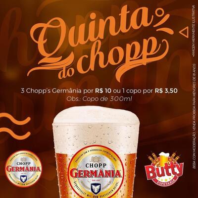Veja as informações sobre o Butty Espetaria