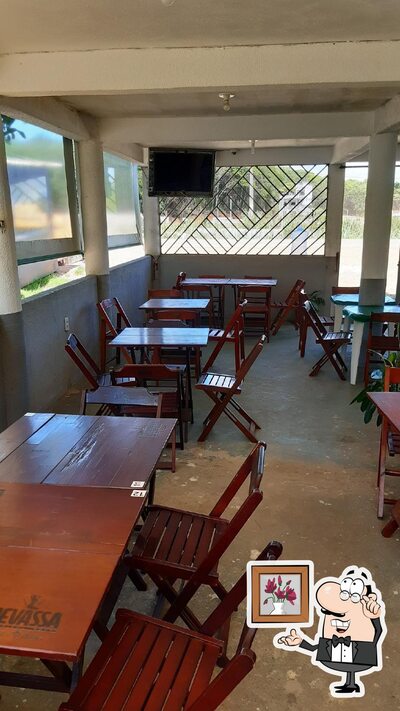 O interior do Bar e Restaurante da Vó