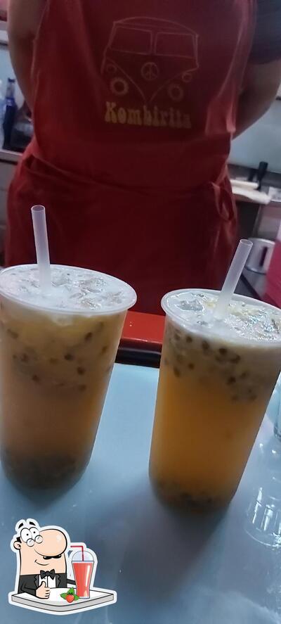 Peça diferentes drinques oferecidos no Kombirita Drink Truck