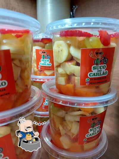 Platos en Suco do Carlão