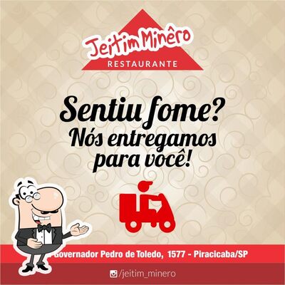 A publicidade mostra informações sobre o Jeitim Minêro
