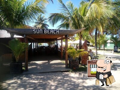 Veja a área externa do Cabana Sun Beach