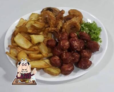 Escolha pratos de carne no D Gust