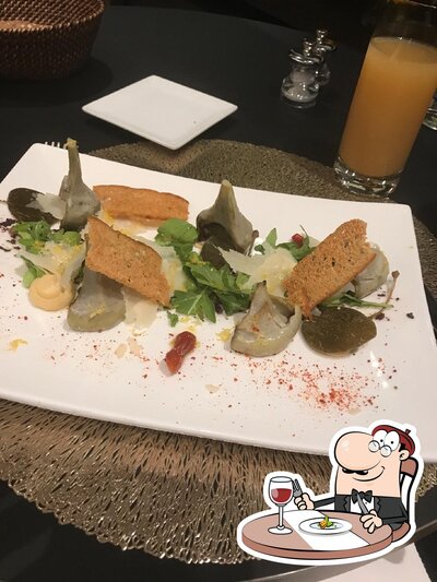 Cibo al Auberge du Lion d'Or