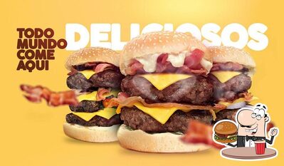 Delicie-se com um hambúrguer no Areal