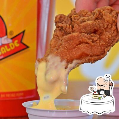 Não esqueça de experimentar uma sobremesa no Frango Do Balde
