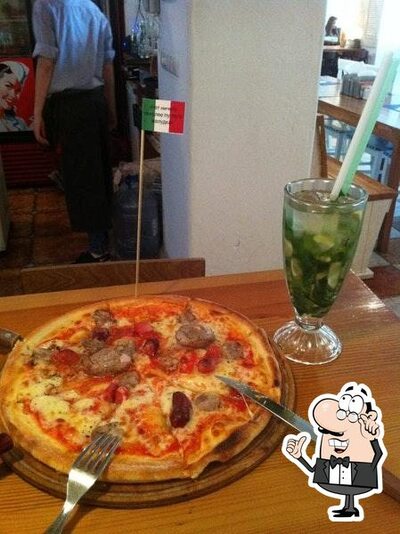 Check out how Trattoria Pesto Azzurro looks inside