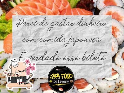 Experimente diferentes opções de sushi