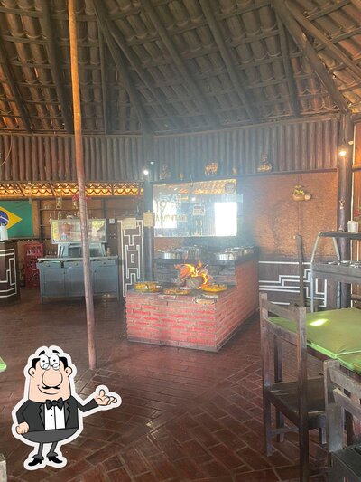 Veja imagens do interior do Churrascaria