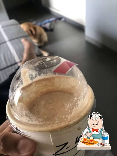 You can enjoy a drink from the menu