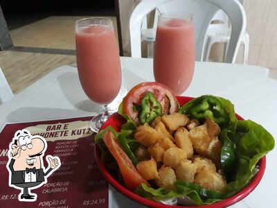 O interior do Bar e Lanchonete Kutz