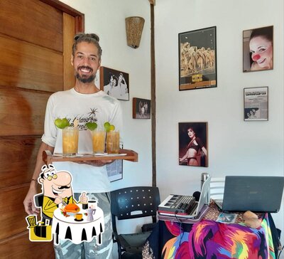 Comida em "CASA DA ATRIZ" Restaurante, Pizzaria e espaco cultural criado pela atriz Rita Malot