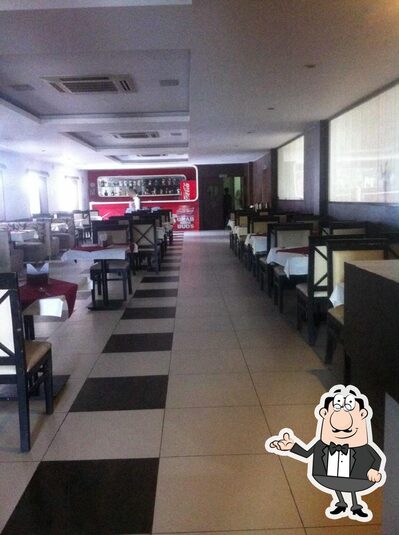 Take a seat at one of the tables at Pink Pepper