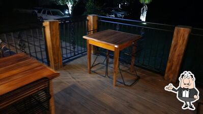 O interior do Texas Steak House