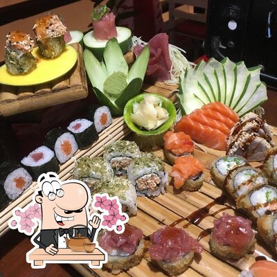 Comida em Sushi Pipa Lounge Pipa RN