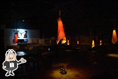 The interior of Pink Mango Koppal