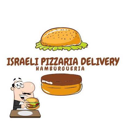 Experimente um hambúrguer no Israeli Pizzaria Delivery Governador Valadares MG