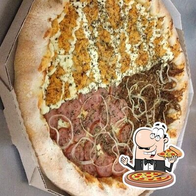 No Brito's PIZZA Burguer, você pode desfrutar de pizza