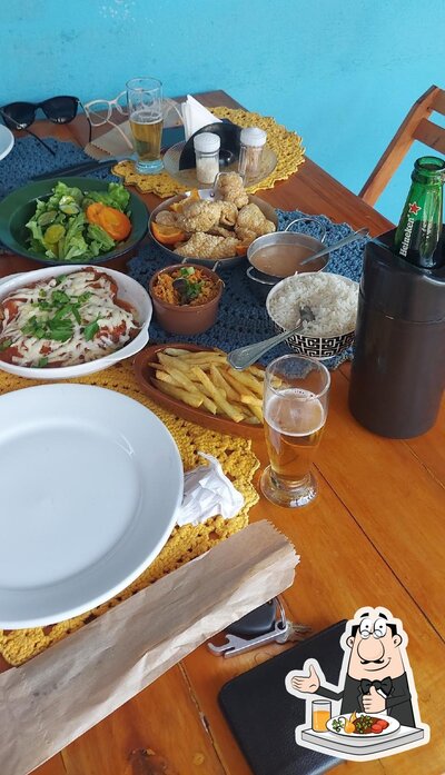 Comida em Restaurante Divino Sabor