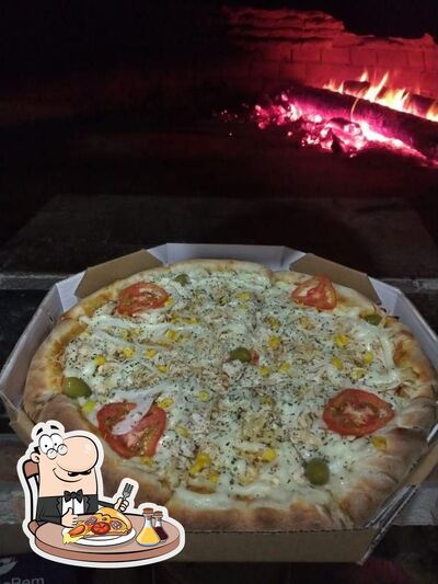 Experimente pizza no Alexandre Lanches