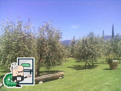 Goditi la vista dall'area esterna di Il Piano