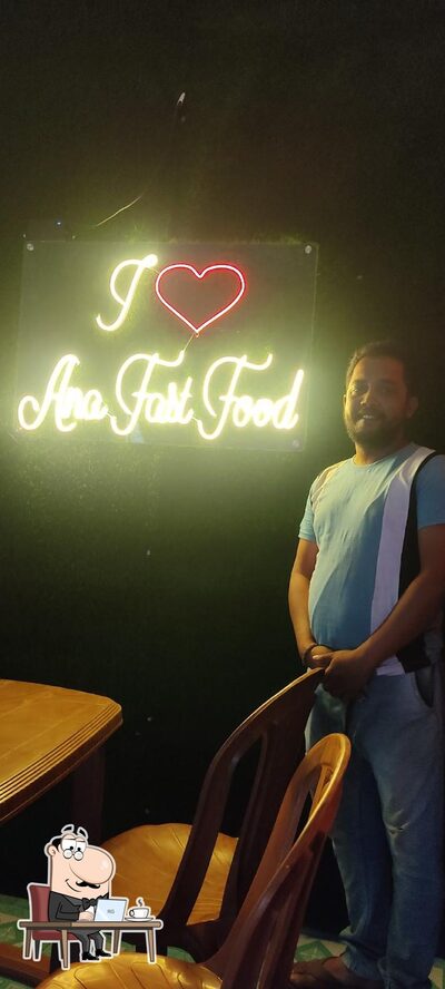 The interior of Ana Fast Food