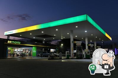 O exterior do Posto Petrobras