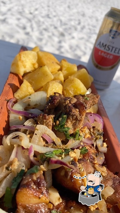 Platos en Quiosque da Andréa