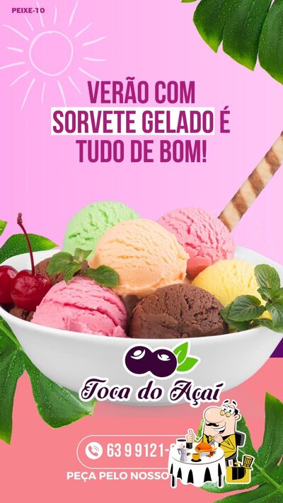 Platos en Toca do Açaí/Restaurante da Thamara